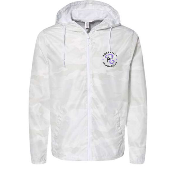 Unisex Lightweight Windbreaker Full-Zip Jacket - Embroidered Logo Thumbnail
