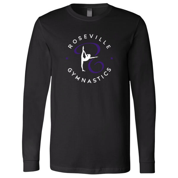 BELLA + CANVAS - Unisex Jersey Long Sleeve Tee - Printed Logo Thumbnail