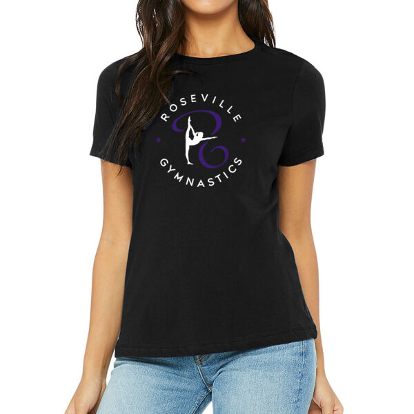 BELLA + CANVAS - Women's Relaxed Jersey Tee - Printed Logo Thumbnail