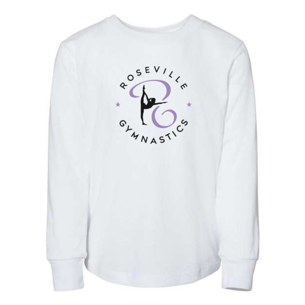 BELLA + CANVAS - Toddler Jersey Long Sleeve Tee - Printed Logo Thumbnail