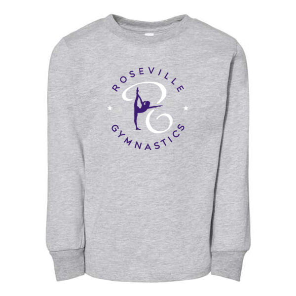 BELLA + CANVAS - Toddler Jersey Long Sleeve Tee - Printed Logo Thumbnail