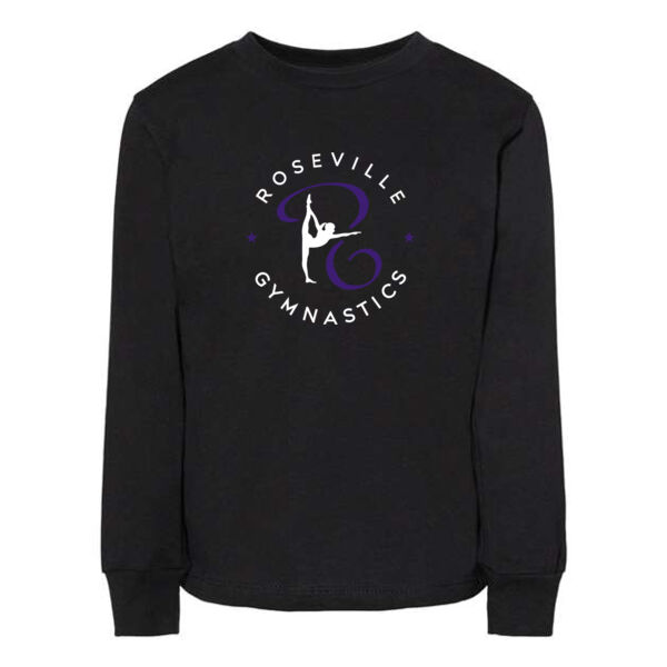 BELLA + CANVAS - Toddler Jersey Long Sleeve Tee - Printed Logo Thumbnail