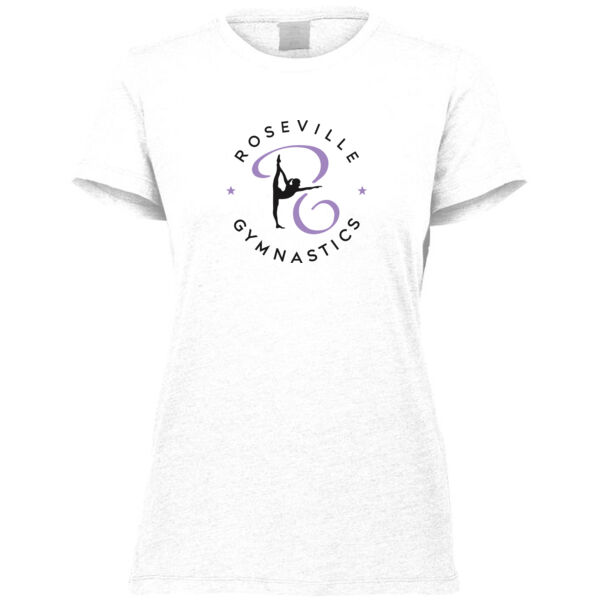 Augusta Sportswear ladies Tri-Blend Tee - Printed Logo ** Add Name for $5! ** Thumbnail