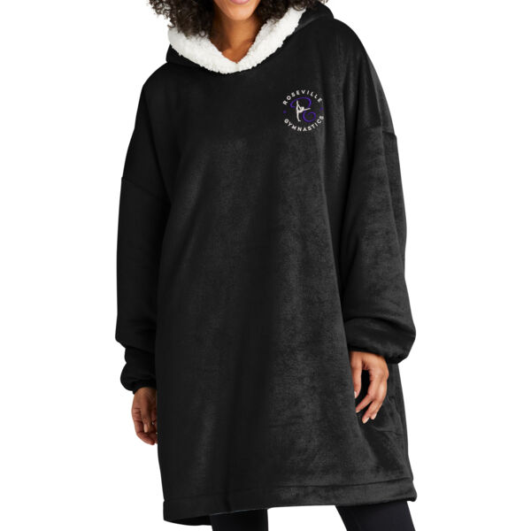 Port Authority® Mountain Lodge Wearable Blanket - Embroidered Logo Thumbnail