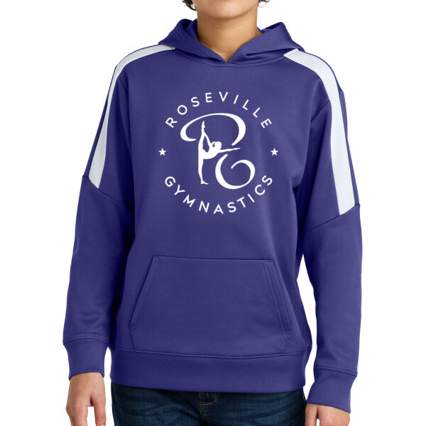 Sport-Tek® Youth Sport-Wick® Fleece United Pullover Hoodie - Printed Logo Thumbnail