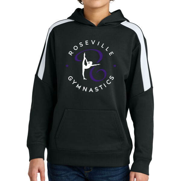 Sport-Tek® Youth Sport-Wick® Fleece United Pullover Hoodie - Printed Logo Thumbnail