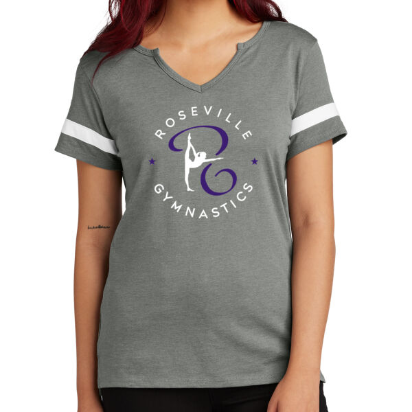 Sport-Tek® Women's Halftime Notch Neck Tee - Printed Logo Thumbnail