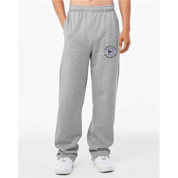 BELLA + CANVAS - Sponge Fleece Straight Leg Sweatpants - Embroidered Logo Thumbnail