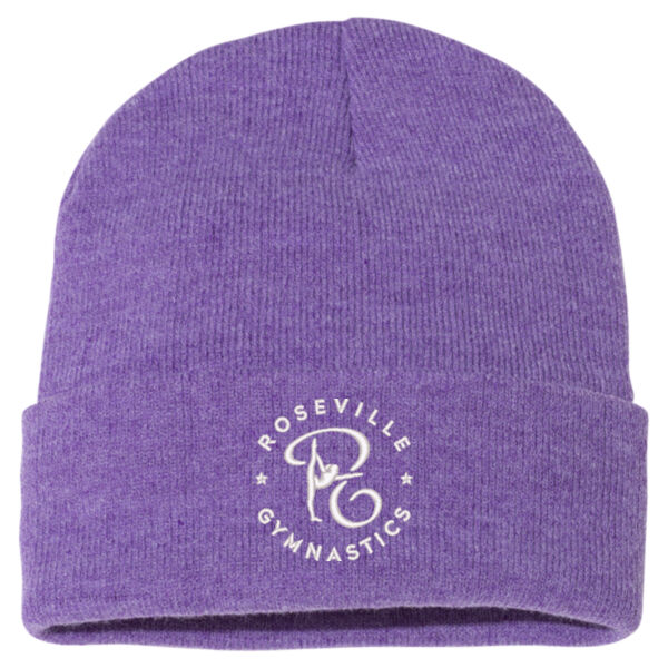 Sportsman - 12" Solid Cuffed Beanie - Embroidered Logo Thumbnail