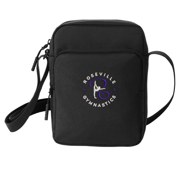 Port Authority® Upright Crossbody Bag - Embroidered Logo Thumbnail