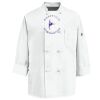 Eight Knot Button Chef Coat with Thermometer Pocket Thumbnail