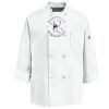 Eight Knot Button Chef Coat with Thermometer Pocket Thumbnail