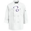 Eight Knot Button Chef Coat with Thermometer Pocket Thumbnail