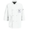 Button Chef Coat with Thermometer Pocket Thumbnail