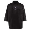 Black Knot Button Chef Coat Thumbnail